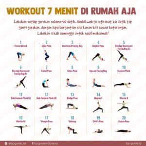 Workout di Rumah Tanpa Alat: Panduan Lengkap untuk Tubuh Bugar dan Sehat