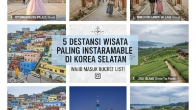5 Destinasi Wisata Paling Instagramable di Korea Selatan yang Wajib Masuk Bucket List