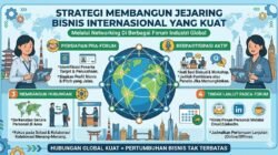 Strategi Membangun Jejaring Bisnis Yang Kuat Melalui Networking Di Berbagai Forum Industri Internasional