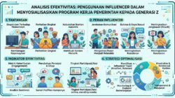 Analisis Efektivitas Penggunaan Influencer dalam Menyosialisasikan Program Kerja Pemerintah Kepada Generasi Z