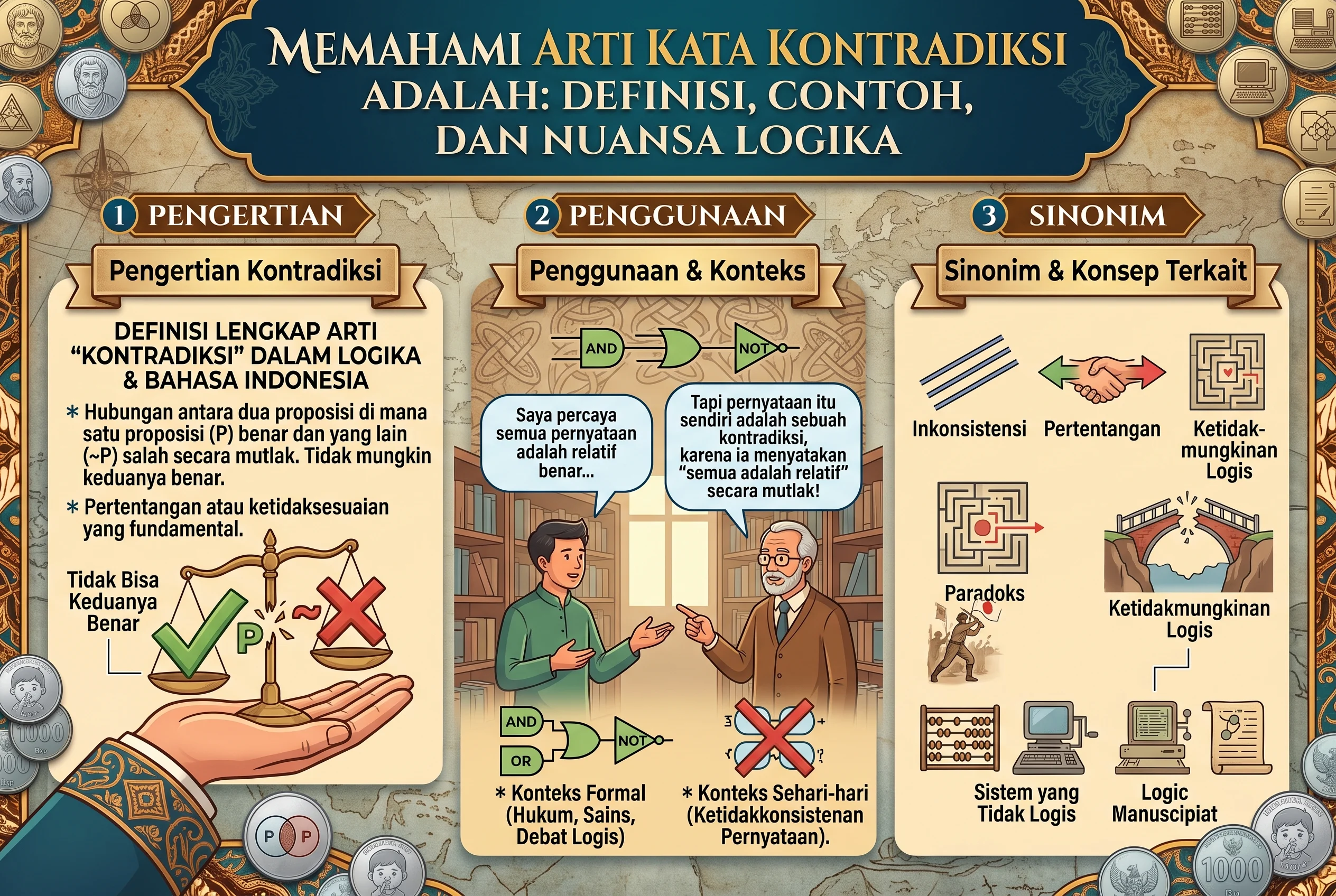 Arti Kata Kontradiksi Adalah