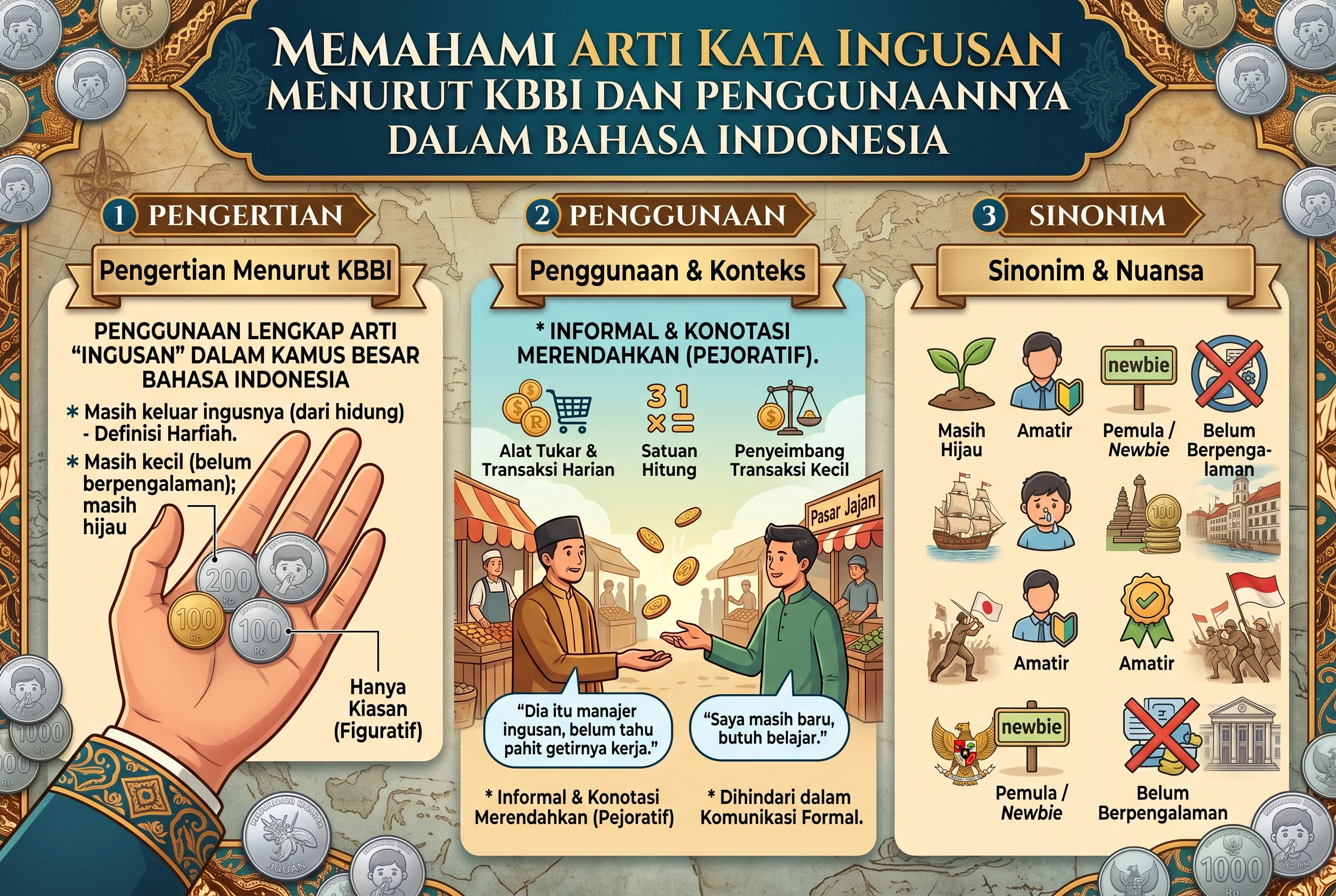 Memahami Arti Kata Ingusan Menurut KBBI dan Penggunaannya dalam Bahasa Indonesia